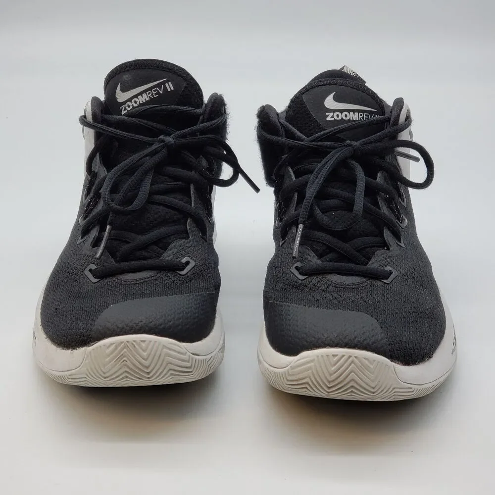 Nike Zoom Rev 2017 Black White Basketball Shoes 852423-001 Youth 6.5 / Men’s 6